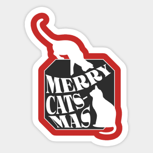 Merry Catsmas ! Sticker